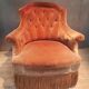 Paire de fauteuils crapaud