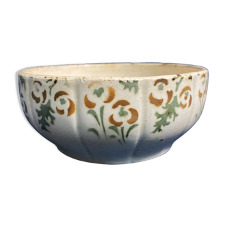 Antique ceramic cut bowl