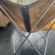 AA Butterfly leather armchairs