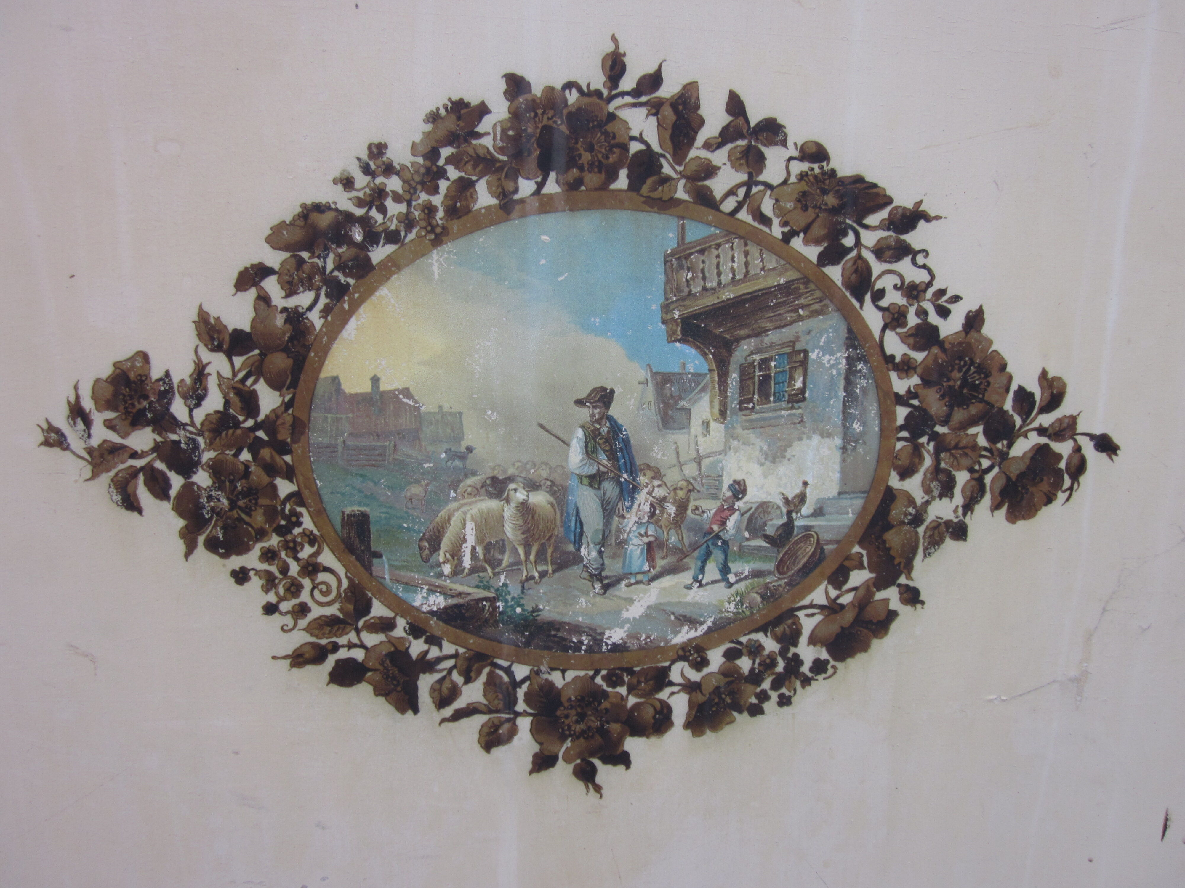 Iron bed of the 20s and 30s