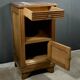 Living Room or Nightstand Table in Oak and Marble, Art Deco – 1930