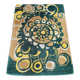 Vintage space age 70's Rya Scandinavian rug