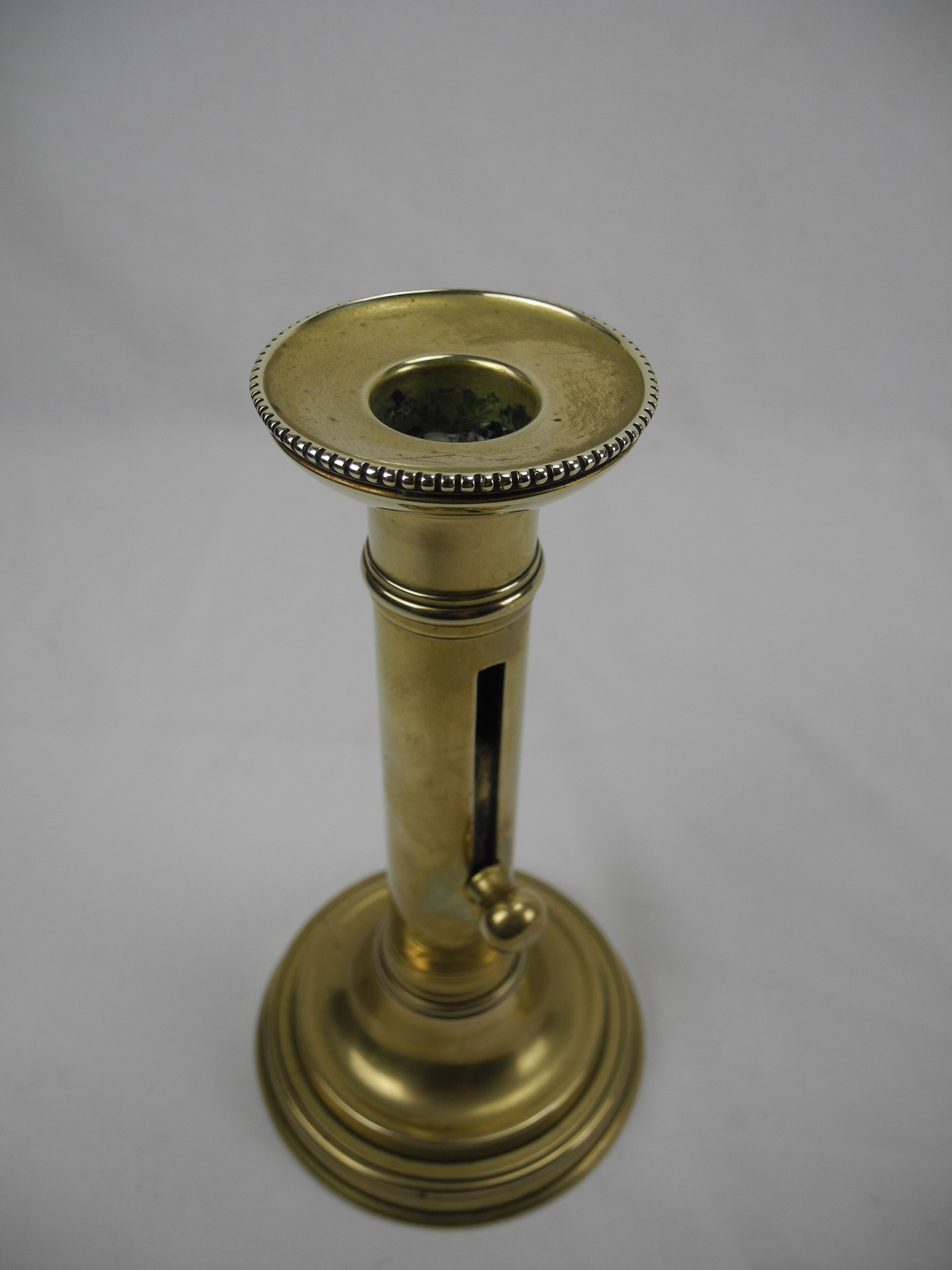 Old candlestick brass candle holder vintage decoration