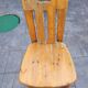 6 pine chairs