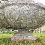 Great garden vasque in reconstructed stone