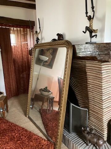 Grand miroir style Louis Philippe