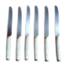 Set of 6 bakelite knives