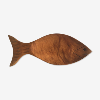 Vide poche poisson scandinave en bois