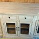 Buffet / display cabinet style industrial/colonial solid mango wood