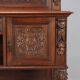 Antique neo-Renaissance walnut buffet, Italy, early 20th century.