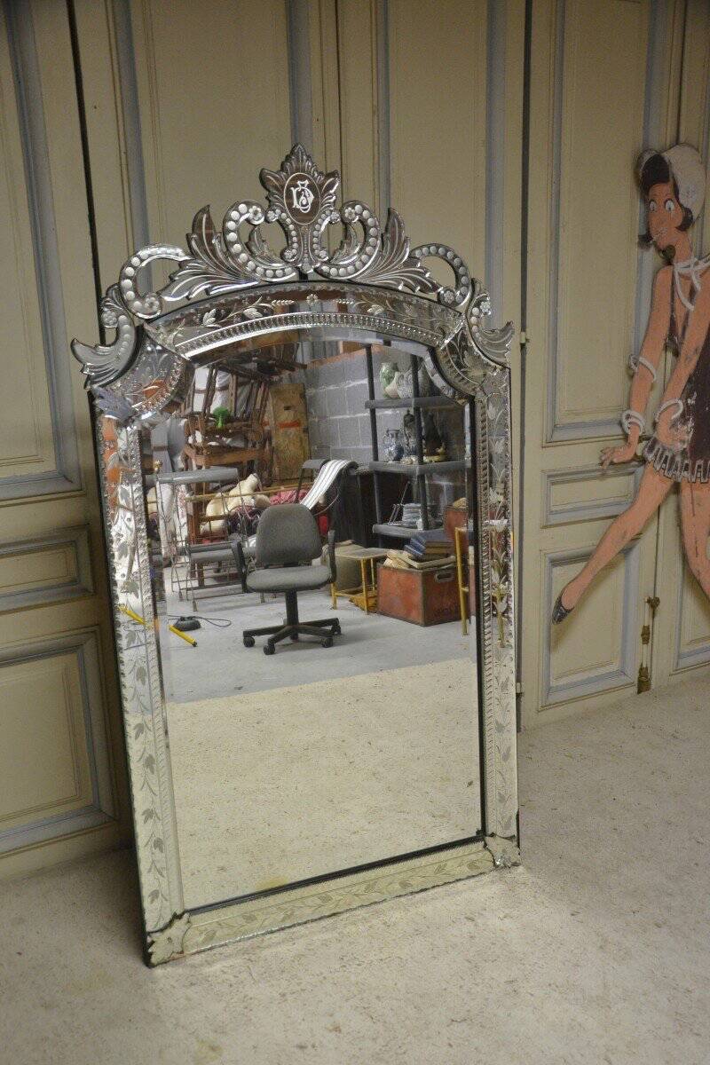 20th century Venice mirror