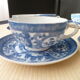 Set of 6 small tea cups or coffee made of Japanese porcelain