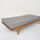 Ashwood daybed by Holma, Switzerland 1950's