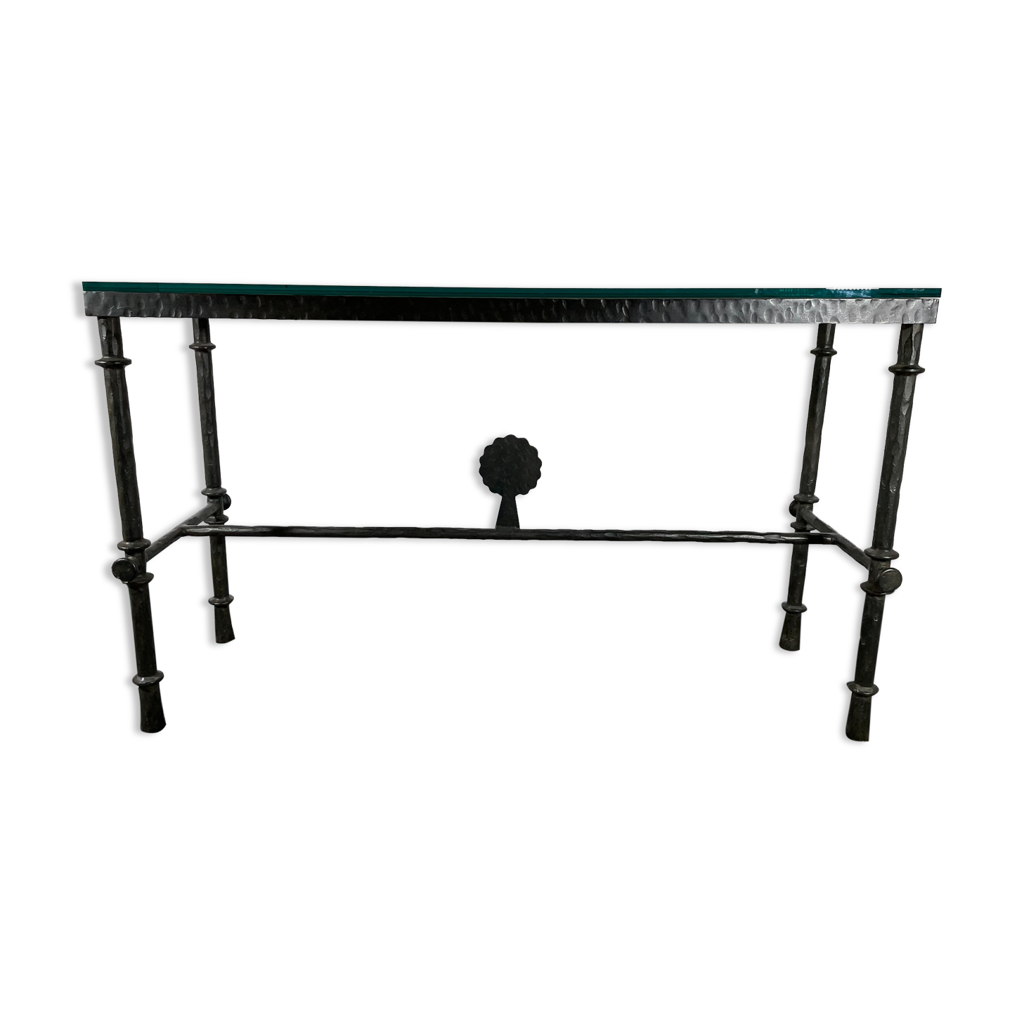 Wrought iron console