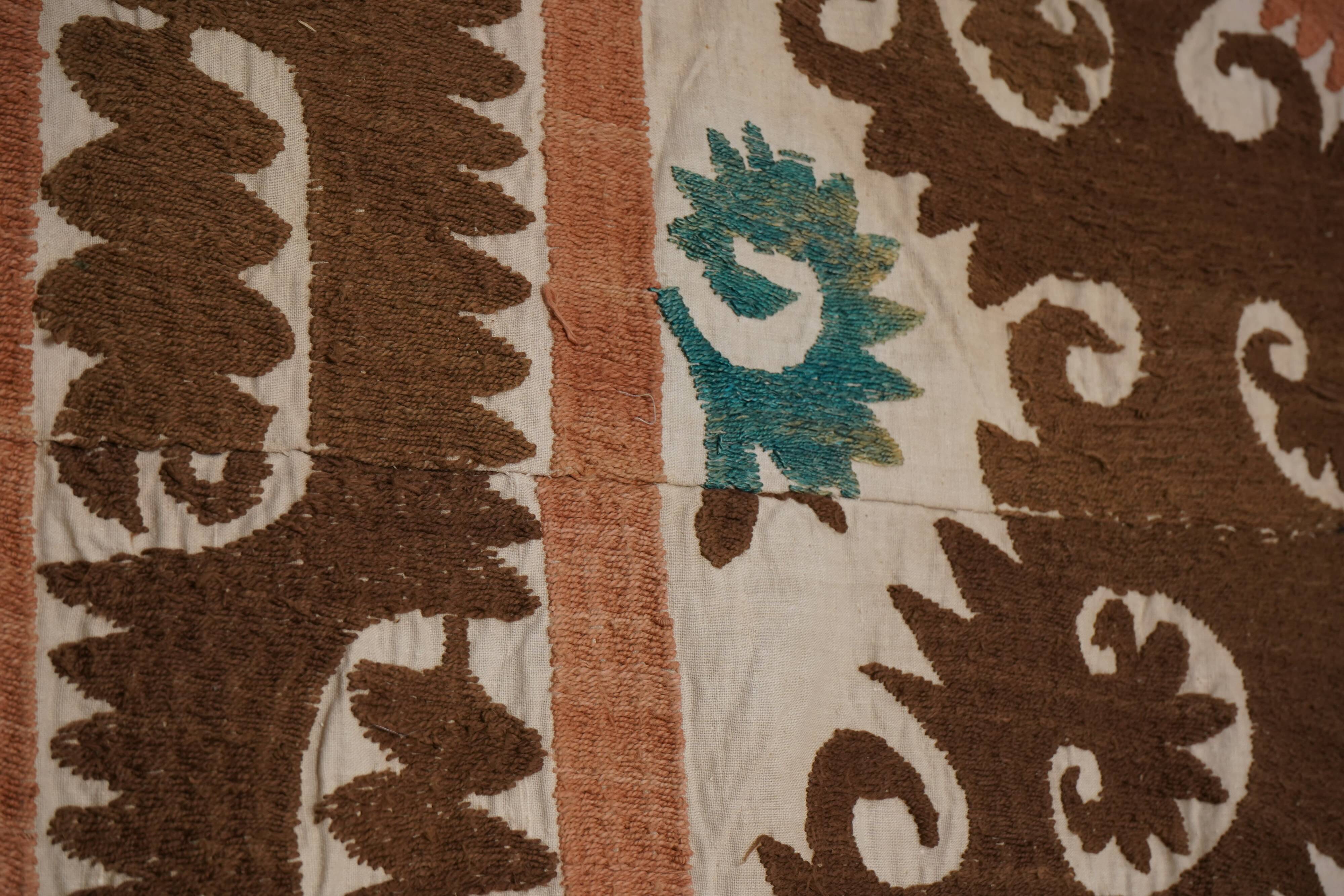 Hand-knotted rug, vintage Turkish rug 228x355 cm