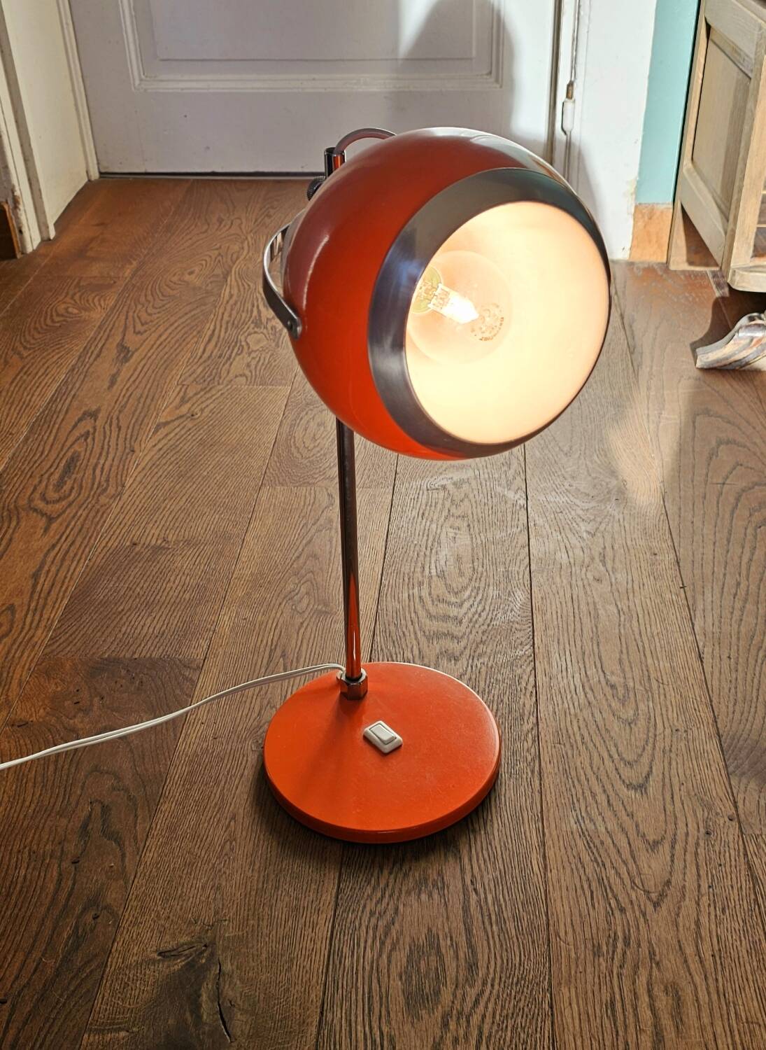 Lampe eyeball orange