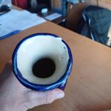 Beautiful little hand painted glazed vase