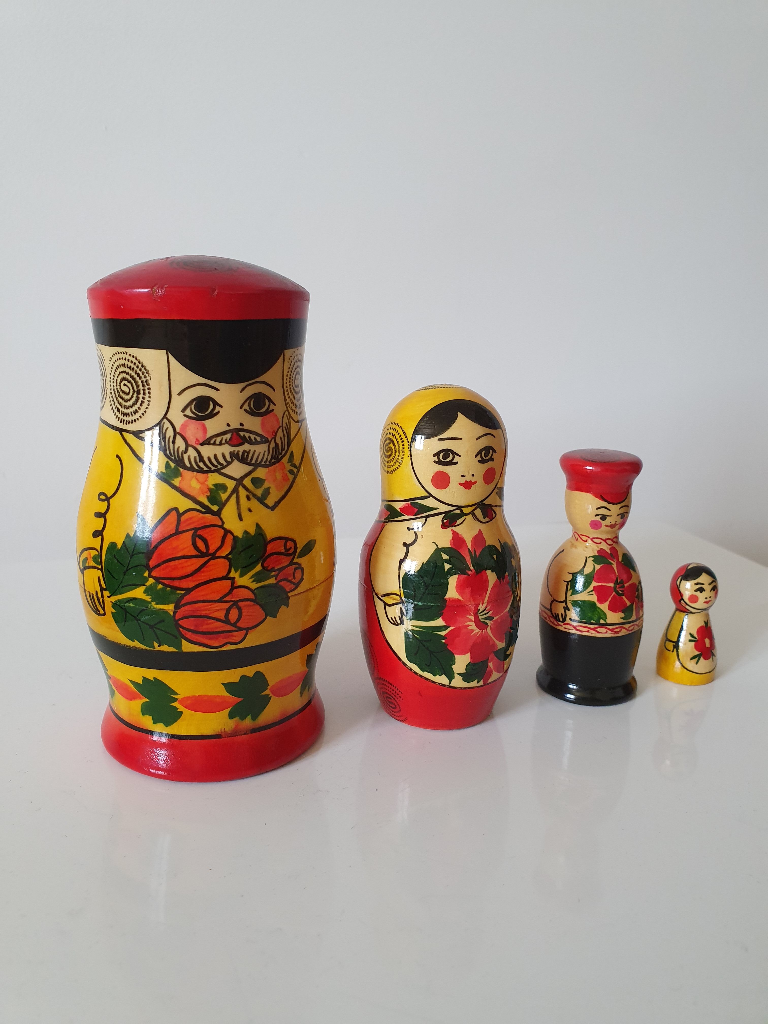 Russian dolls matriochka family