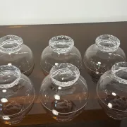Verres à champagne 6p. Daum