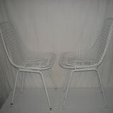 Pair of Eames Wire DKX chairs from the 50s - 60s