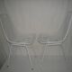 Paire de chaises Eames Wire DKX des années 50 - 60