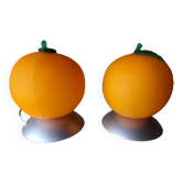 Table lamps Ikea year 90 in the shape of orange