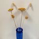 XXL jar in cobalt blue glass