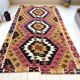 Oversize Handwoven Kilim Rug