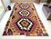 Tapis Kilim surdimensionné tissé à la main