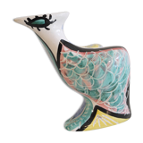 Zoomorphic vase in ceramic by Jacques Sagan, Vallauris 1960