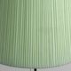 Lampadaire plissé des années 50 avec support.