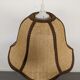 Rattan flower suspension from the 60s/70s