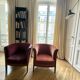 Paire de fauteuils tonneau