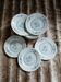 12 antique dessert plates in Chauvigny porcelain