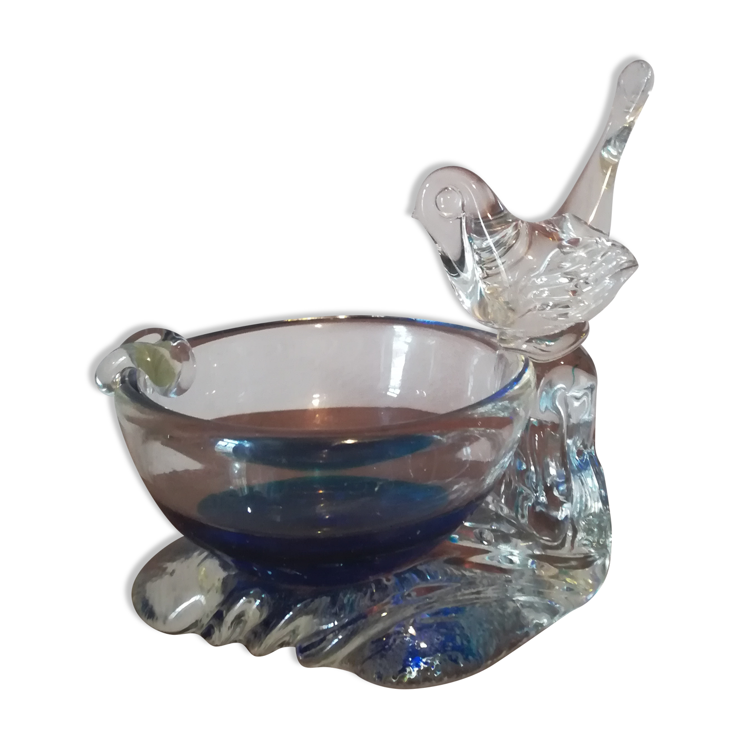Murano glass ashtray