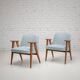 Vintage Restored Chierowski 366 Mid-Century Modern Armchair