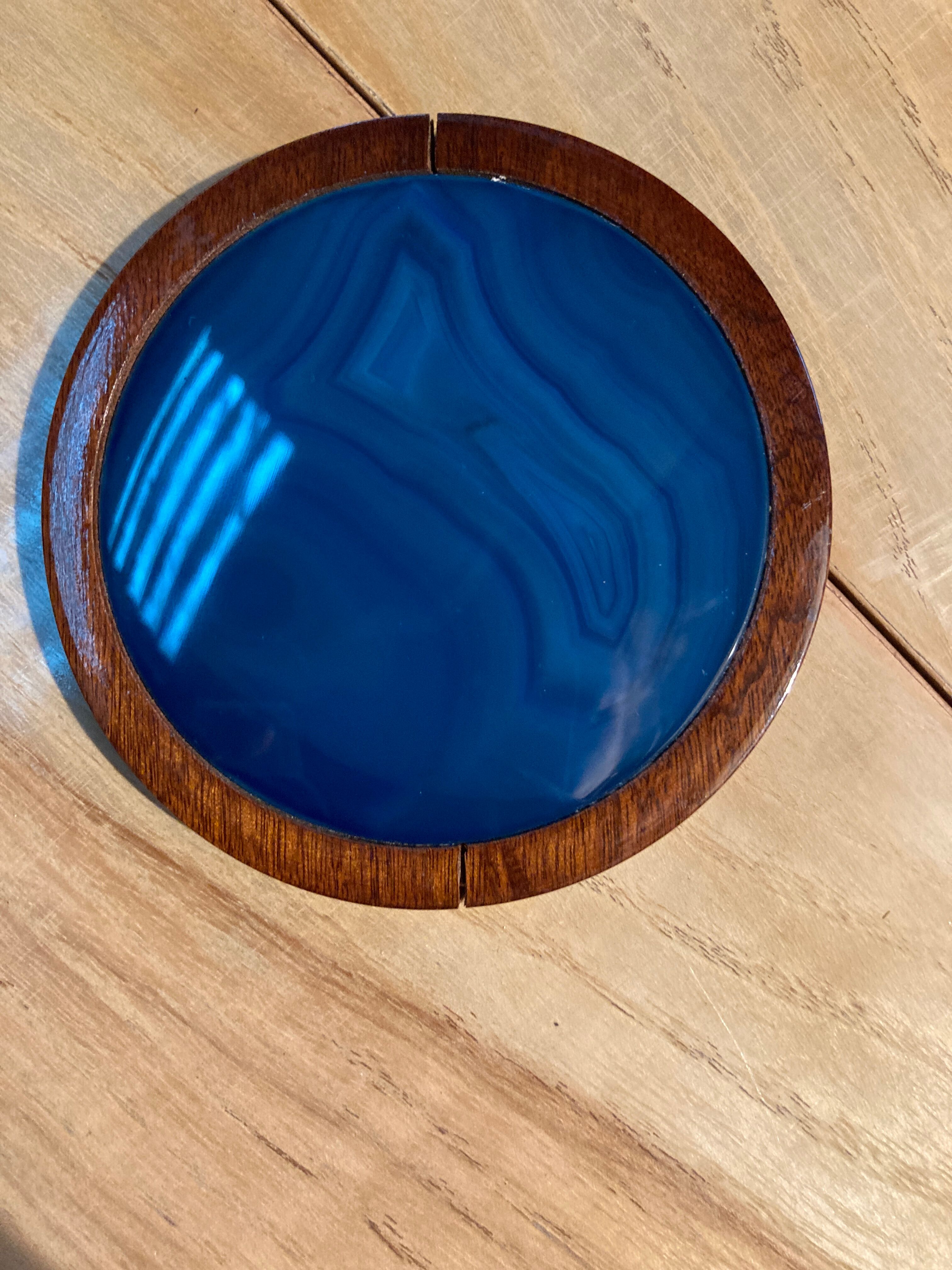 Set de 6 sous verres pierres