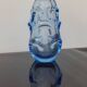 Mid-century modern crystal vase in pale blue by Börne Augustsson for Åseda
