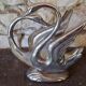 Vintage silver metal salt and pepper shaker