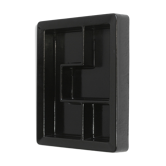 Formag resin shelf, Jean-Claude Maugirard Circa 1968