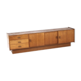 Vintage low sideboard / lowboard made in the 60s