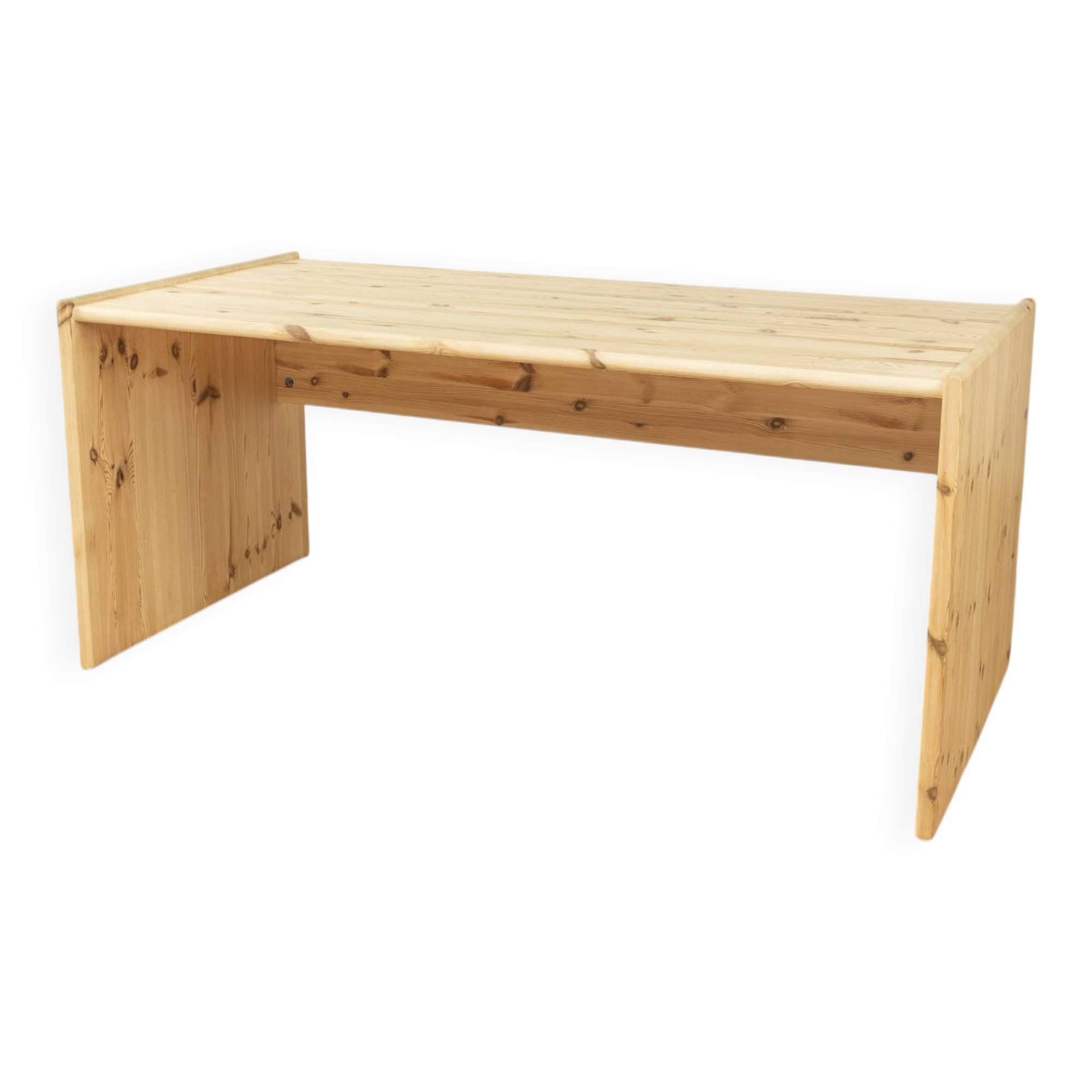 Pine Wood Desk from the 1980s