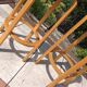 Pair of high Scandinavian/vintage style stools 60s-70s