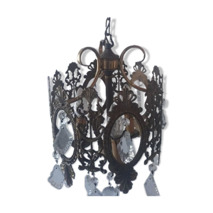lustre pampilles vintage