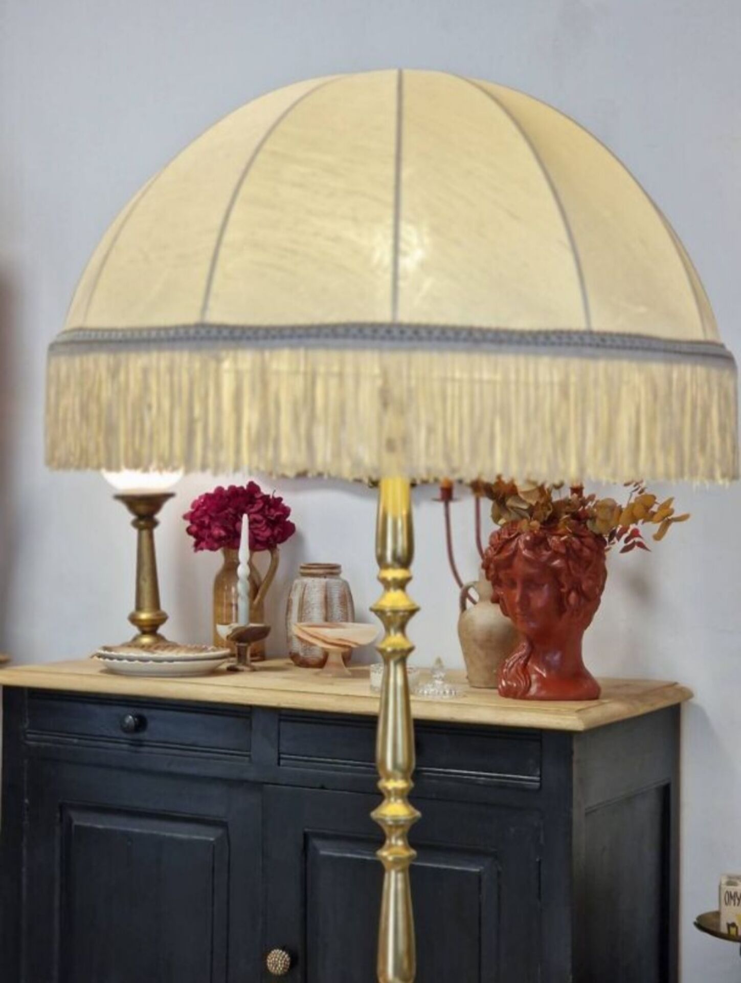 Lampadaire laiton
