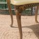 Vintage side table in gilded brass with an onyx top.