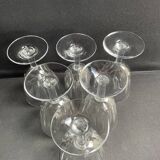 6 baccarat casino water glasses
