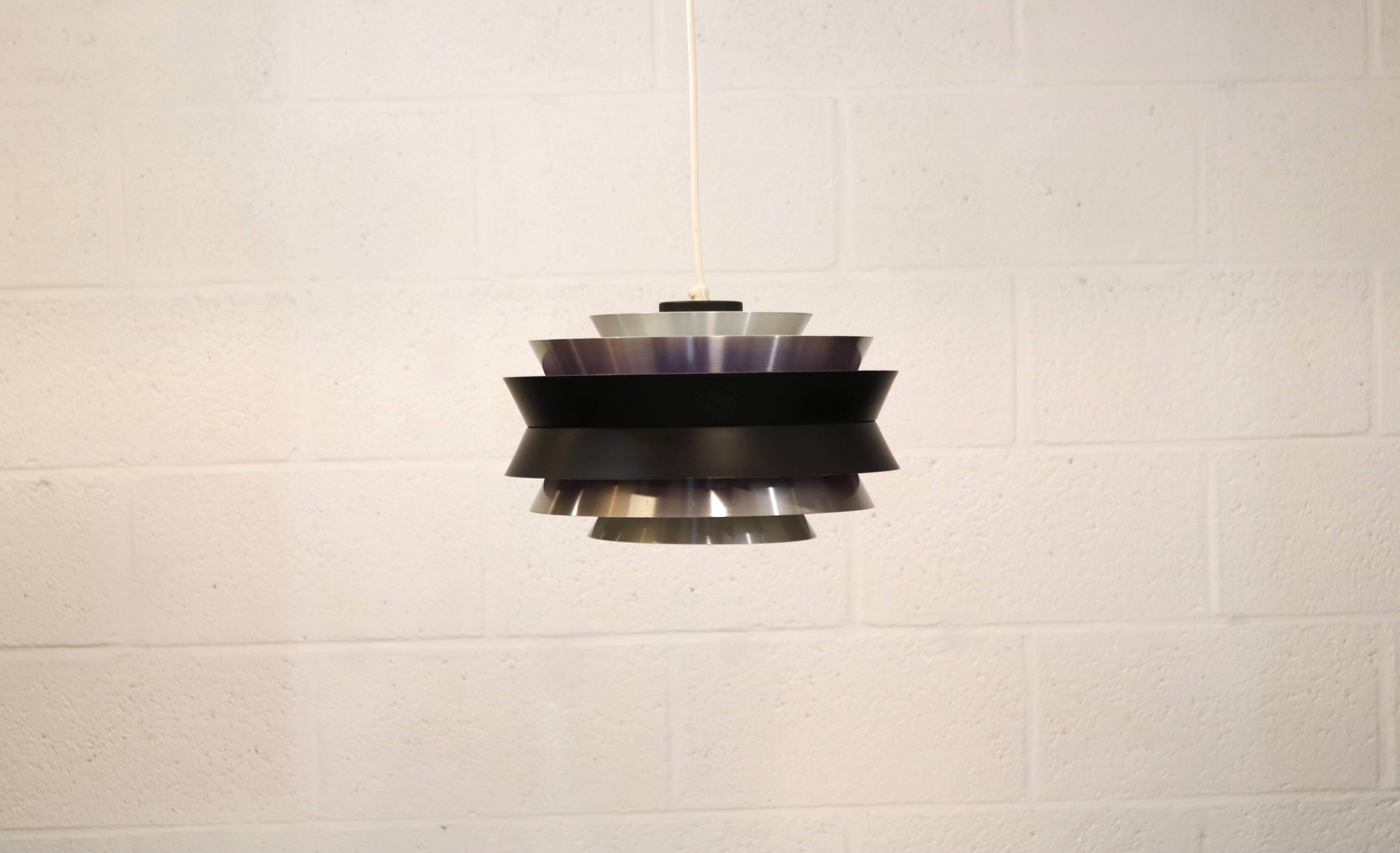 Swedish Vintage Design Lamp: Carl Thore Trava, 1970s Scandinavian Lighting