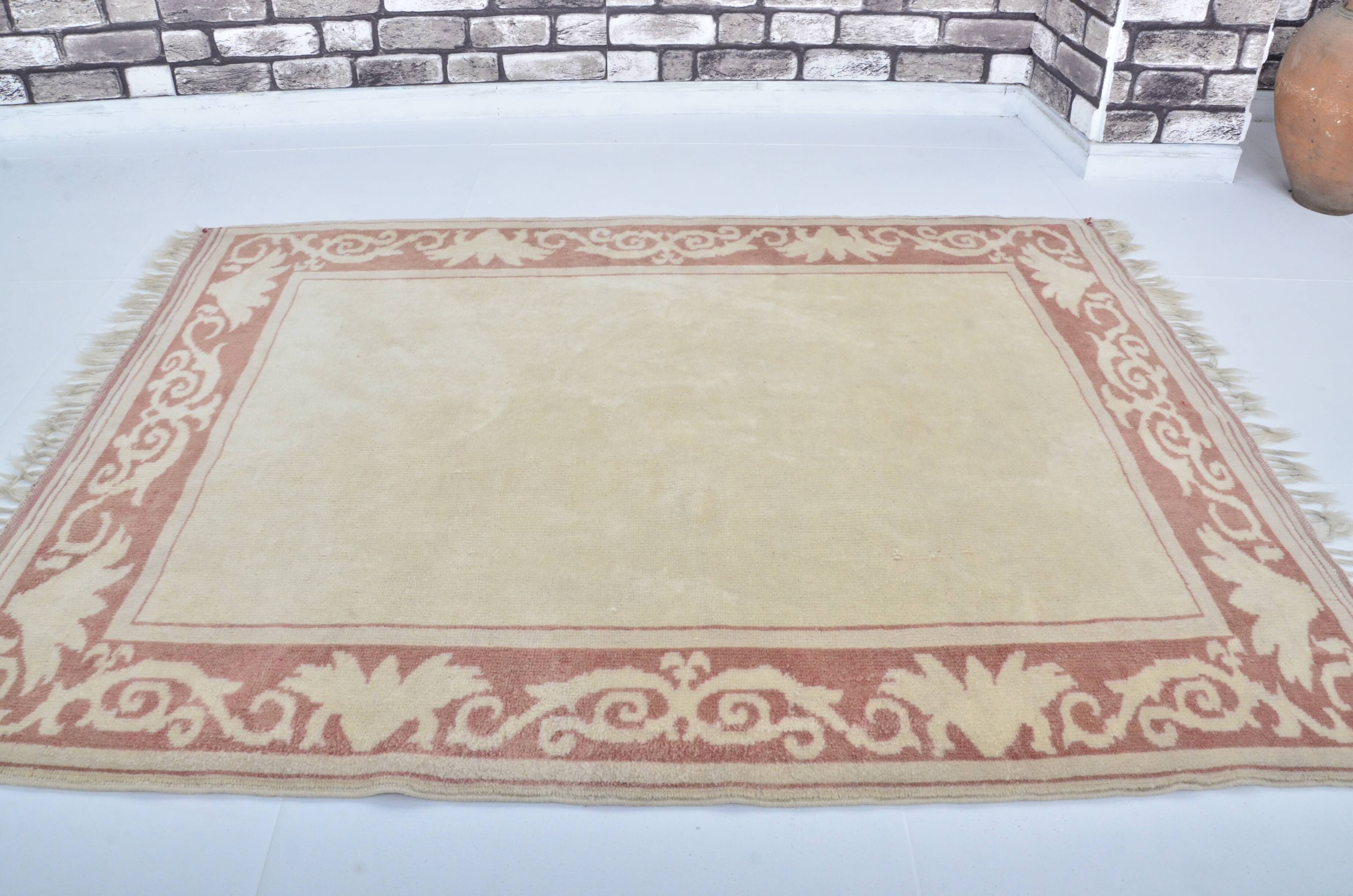 Turkish Oushak handmade rug sku 3597
