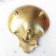 Brass scallop shell